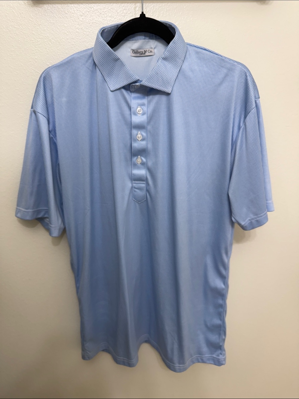 Collars & Co. Light Blue Men’s Collared Shirt